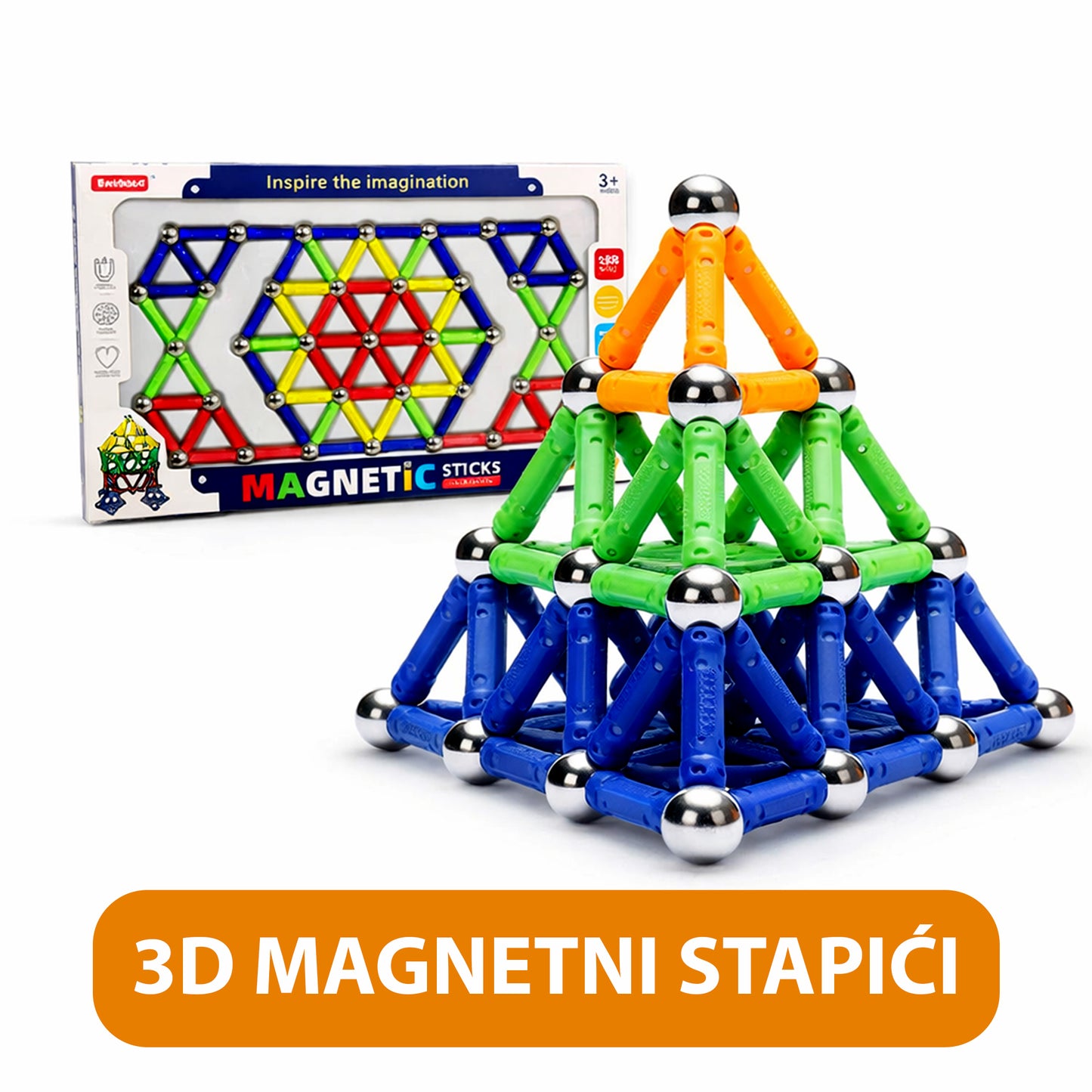 3D MAGNETNI ŠTAPIĆI