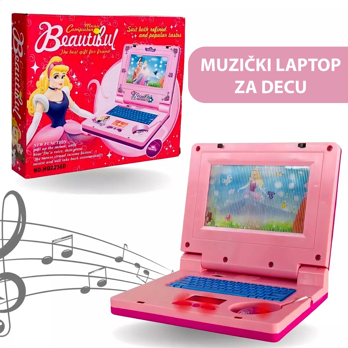 MUZIČKI LAPTOP ZA DECU