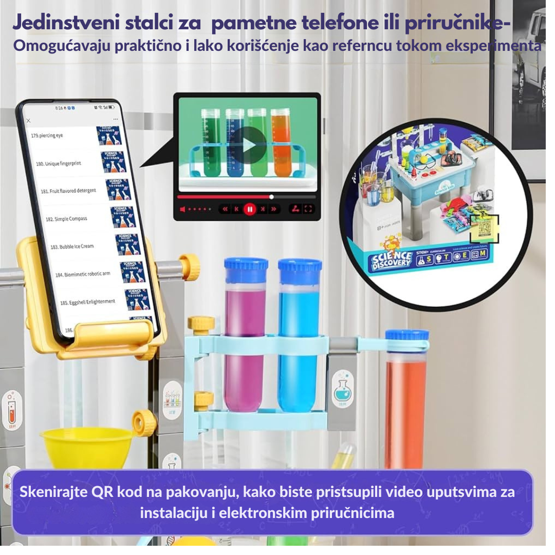 MALI NAUČNIK - EKSPERIMENTALI STO SA 270 EKSPERIMENATA