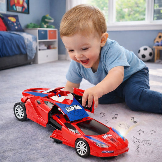SPIDERMAN TRANSFORMIŠUĆI SVETLEĆI AUTO