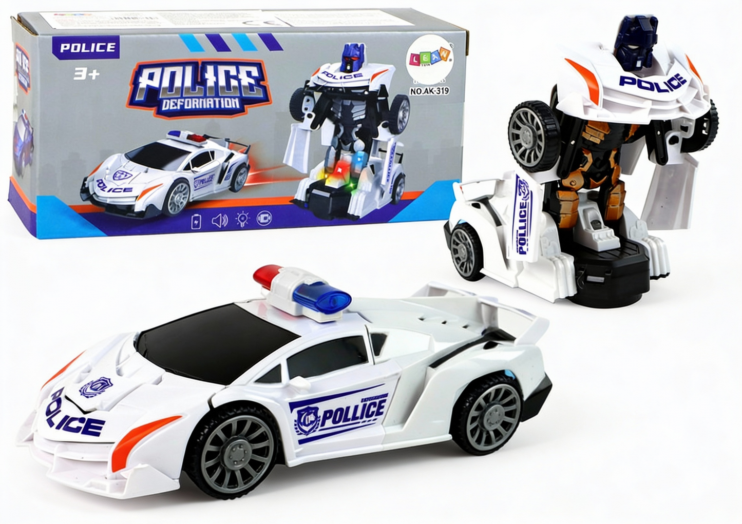 TRANSFORMIŠUĆI POLICIJSKI AUTO